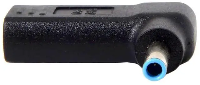 Alt view image 2 of 6 - AJMRTC 90 Degree Angled USBC to DC 4.5×3.0mm PD Emulator Trigger Adapter, USB 3.1 TypeC Female to DC 4.5x3.0mm Male Barrel Power Converter for 1820V DC Jack Laptops, CenterPositive Polarity
