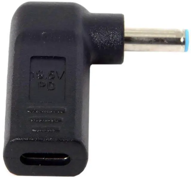 Alt view image 4 of 6 - AJMRTC 90 Degree Angled USBC to DC 4.5×3.0mm PD Emulator Trigger Adapter, USB 3.1 TypeC Female to DC 4.5x3.0mm Male Barrel Power Converter for 1820V DC Jack Laptops, CenterPositive Polarity
