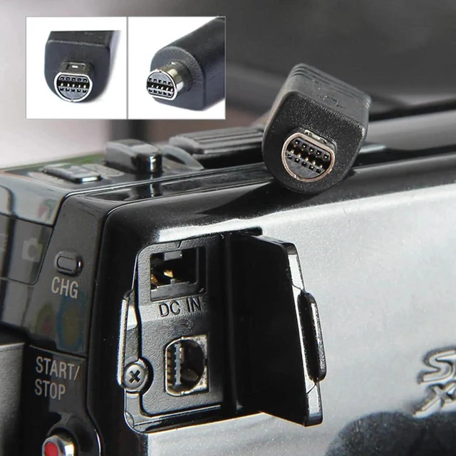 Alt view image 7 of 7 - AJMRTC VMC15FS Compatible 10Pin Proprietary to USB Data Sync Cable, Replacement Data Transfer Cord for Sony Handycam Digital Camcorder, Compatible with DCRHC, DCRSR, HDRCX Series Cameras