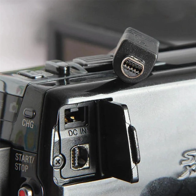 Alt view image 6 of 7 - AJMRTC VMC15FS Compatible 10Pin Proprietary to USB Data Sync Cable, Replacement Data Transfer Cord for Sony Handycam Digital Camcorder, Compatible with DCRHC, DCRSR, HDRCX Series Cameras
