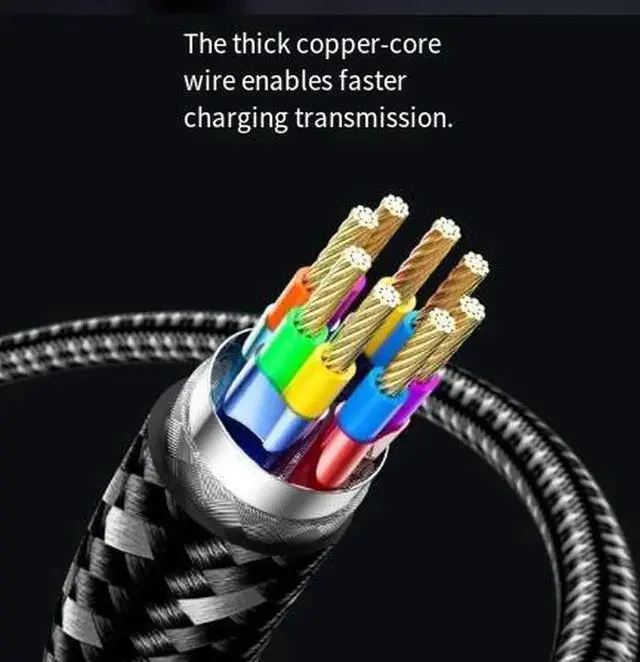 Alt view image 2 of 3 - AJMRTC 1M USBC Male to Female Extension Cable, USB 3.2 Gen 2x2 20Gbps HighSpeed Braided Cord, Supports 8K Video Output, Data Sync & PD Charging for USBC Laptops, Docks, External SSD Peripherals