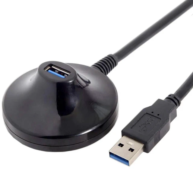Alt view image 2 of 6 - AJMRTC 0.8M USB 3.0 TypeA Male to Female Extension Dock Cable, 5Gbps SuperSpeed USBA Docking Extension Cord for PC, Laptop, Flash Drive, Mouse, Keyboard and USBA Peripherals Expansion