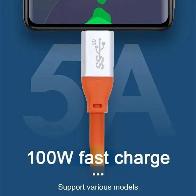 Alt view image 4 of 7 - AJMRTC USB4 20Gbps Male to Male Ultra Soft High Flex Cable 30CM, Left Right Angled TypeC Cord, 100W PD Fast Charging 8K Video Display, Compatible with Thunderbolt 3 Thunderbolt 4 Laptops Docking Stat