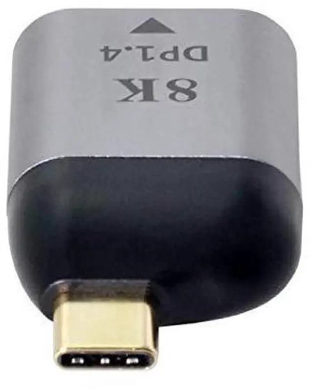 Alt view image 3 of 4 - AJMRTC USBC to DisplayPort Adapter, 4K@60Hz 2K@60Hz Video Converter, USBC Source to DP Monitor Connector for USBC Laptops, Smart Phones, Tablets, HD Display Output