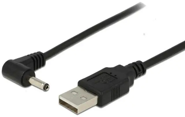 Alt view image 7 of 7 - AJMRTC USB 2.0 Male to Right Angled 90 Degree 3.5mm x1.35mm DC Barrel Power Plug Cable 100CM, 5V DC Power Supply Cord for Router CCTV Camera LED Strip DIY Electronic Projects