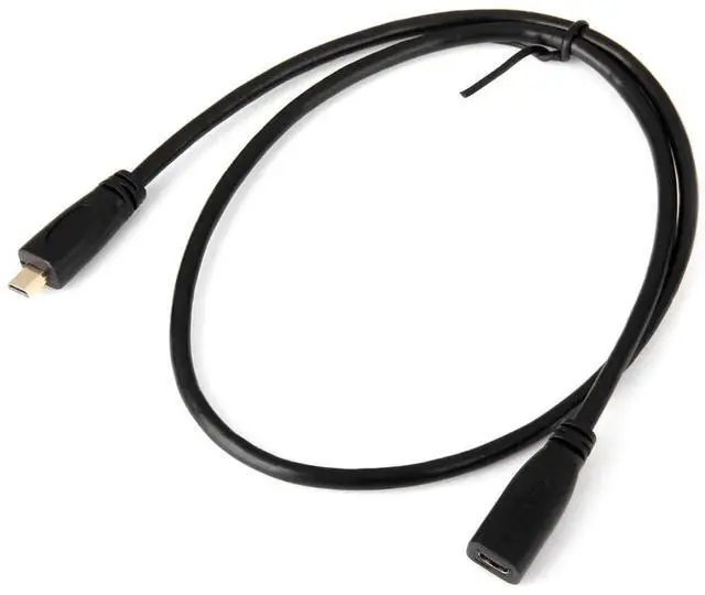 Alt view image 4 of 7 - AJMRTC 30cm HDMI 1.4 Micro HDMI TypeD Male to Micro HDMI TypeD Female Extension Cable, MicroHDMI M/F Short Cord for Digital Camera, Camcorder, Tablet, HDTV AudioVideo Port Extension