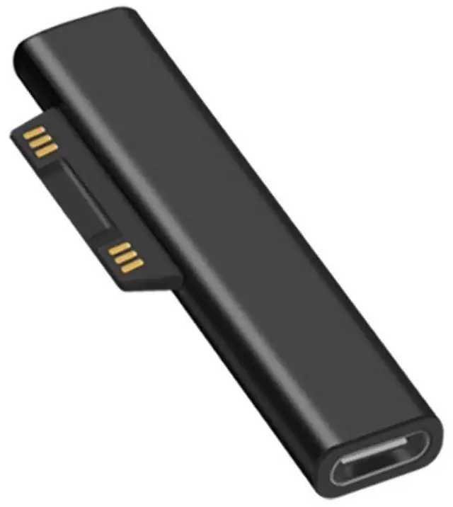 Alt view image 7 of 7 - AJMRTC DC 15V USBC Female PD Charging Adapter, TypeC Female to Surface Magnetic Connector Power Converter for Surface Pro7 Pro6 Pro5 Pro4 Pro X Go Book Laptop Charging