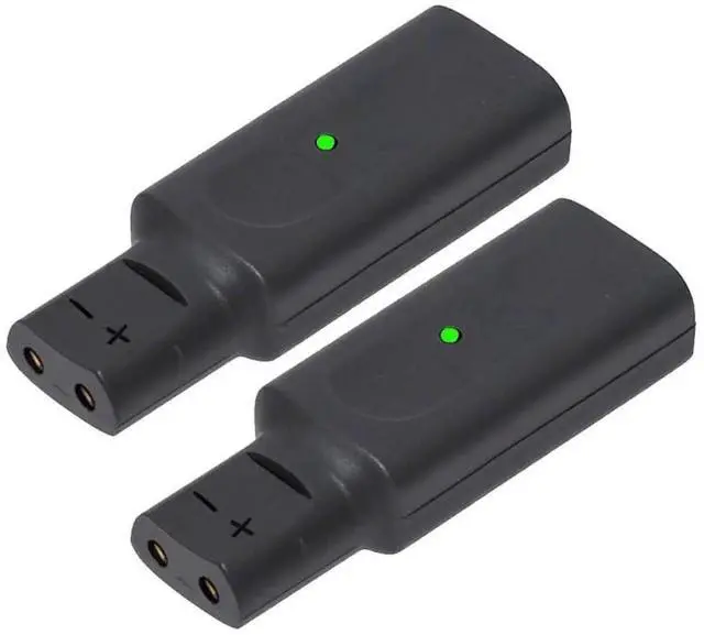 Main image of AJMRTC 2Pack USBC Female to 2Pin Power Charge Adapter, DC 5V12V Voltage StepUp Charging Converter Replacement for Braun Series Electric Shaver Razor Trimmer Portable Travel Charging Dongle