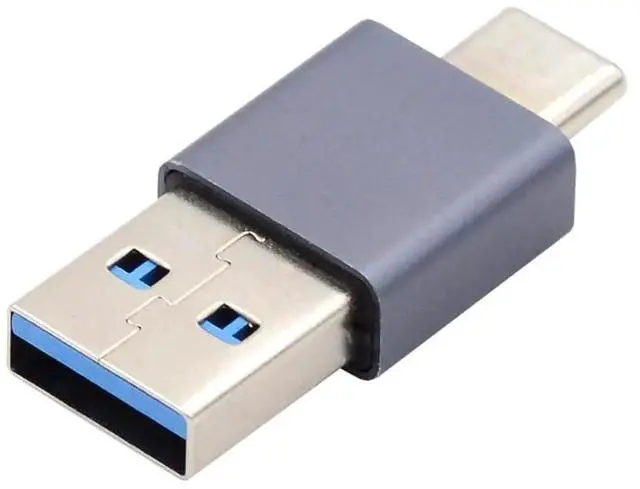 Main image of AJMRTC 10Gbps USB 3.1 Gen2 TypeC Male to USB3.0 TypeA Male Data & Charging Adapter with OTG Function, Bidirectional MaletoMale Coupler for Laptop, Tablet, USBC Smartphones and USBA Peripherals