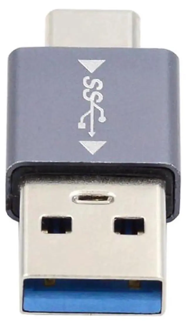 Alt view image 6 of 7 - AJMRTC 10Gbps USB 3.1 Gen2 TypeC Male to USB3.0 TypeA Male Data & Charging Adapter with OTG Function, Bidirectional MaletoMale Coupler for Laptop, Tablet, USBC Smartphones and USBA Peripherals
