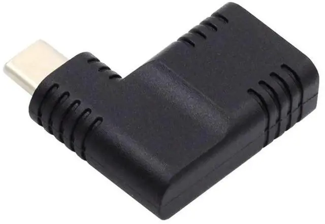 Main image of AJMRTC 90 Degree Angled Rectangle Jack to USBC PD Power Charging Adapter, Right Angle DC Rectangle Jack Input to TypeC Power Plug Converter for Lenovo ThinkPad Laptops, Smartphones and USBC Chargin