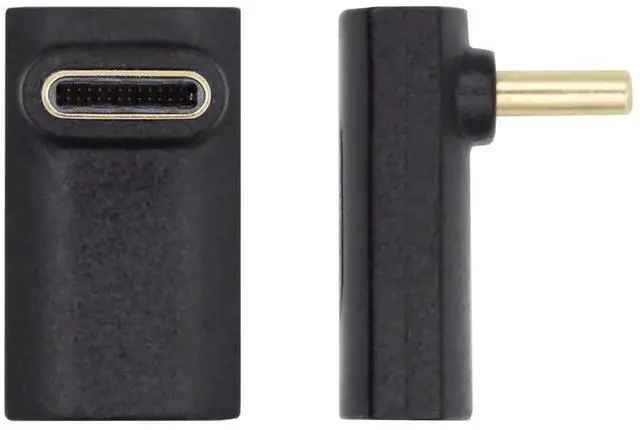Main image of AJMRTC USB4 40Gbps TypeC Male to Female UpDown 90Degree Angled Extension Adapter, 240W PD Fast Charging, 8K Video Output, Compatible with Thunderbolt 4, NS Switch, Smart Phones, Laptops, Docking