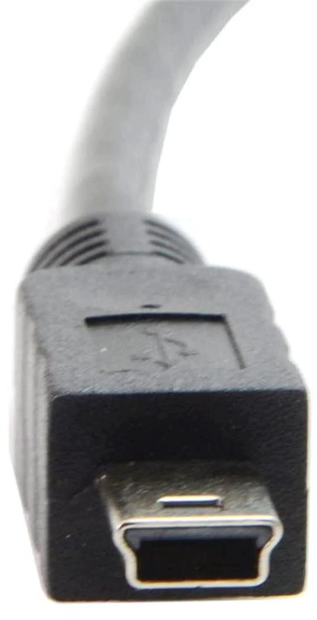 Alt view image 6 of 7 - AJMRTC Panel Mount Mini USB 2.0 5Pin Male to Female Extension Cable 50cm with Screw Holes, MiniB PanelMount Pigtail Cord for Industrial Equipment, Dash Cam, GPS, POS Device, Data Sync & Power Chargi
