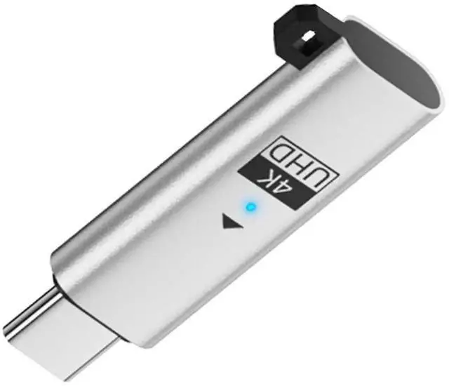 Main image of AJMRTC USBC Virtual Display Adapter, USB4 USB5 TypeC DDC EDID Dummy Plug, Headless Ghost Display Emulator 4K@60Hz, Supports Remote Desktop, GPU Acceleration, Compatible with Thunderbolt 3/4/5, Alumi