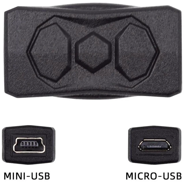 Alt view image 6 of 7 - AJMRTC 6Pcs/Lot USB Adapter Set, TypeA, Micro USB 2.0, Mini USB 5Pin Male to Female Extension Connector, 480Mbps Data Sync 5V 2A Power Charging Adapter for Security Camera, Dash Cam, GPS and Micro Mi