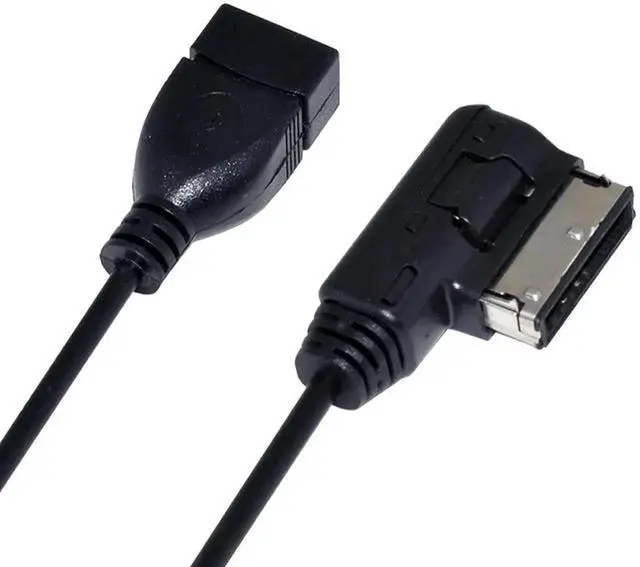 Alt view image 7 of 7 - AJMRTC AMI MDI Mediain USB AUX Adapter Cable, USB Flash Drive Music Input Cord, Compatible with 2014 Audi A4 A6 Q5 Q7 VW Vehicles with Original AMI MDI Media Interface