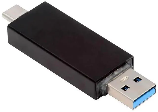 Main image of AJMRTC 2in1 SD TF Card Reader Writer, USB 3.0 5Gbps & USBC Dual Interface Memory Card Adapter for SD TFlash TF Cards, Compatible with Camera Laptop Tablet Mate Series Smartphones File Data Transfe