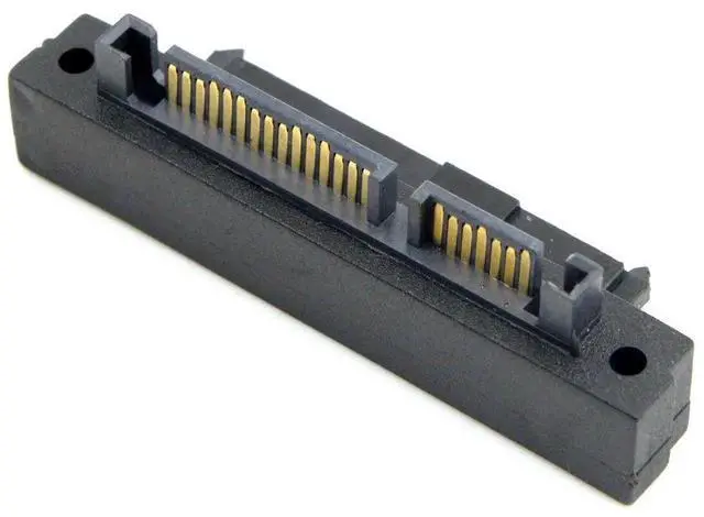 Alt view image 6 of 7 - AJMRTC 90 Degree RightAngled SFF8482 SAS 22Pin to 7Pin +15Pin SATA Adapter, Hard Drive RAID Converter for Server HDD, Storage System and PC Hardware DIY Modification
