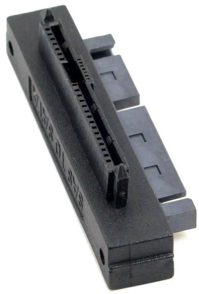 Alt view image 4 of 7 - AJMRTC 90 Degree RightAngled SFF8482 SAS 22Pin to 7Pin +15Pin SATA Adapter, Hard Drive RAID Converter for Server HDD, Storage System and PC Hardware DIY Modification