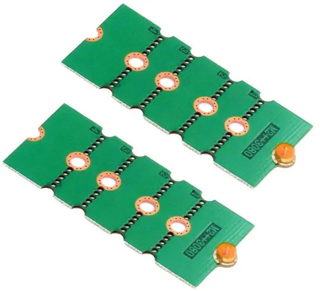 Main image of AJMRTC 2Pcs/Lot NGFF M.2 NVMe MKey SSD Extension Adapter Board,Convert 2230 2242 2260 SSD to 2280 LongSize Form Factor for Motherboard M.2 Slot Installation