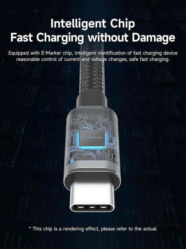Alt view image 2 of 7 - AJMRTC VerticalPlug Short USB4 V2.0 TypeC to USBC Cable,80Gbps,240W PD3.1,8K@60Hz Video,Compatible with Thunderbolt 3/4/5,for Mac mini M4,Mac Studio Desktop Connection