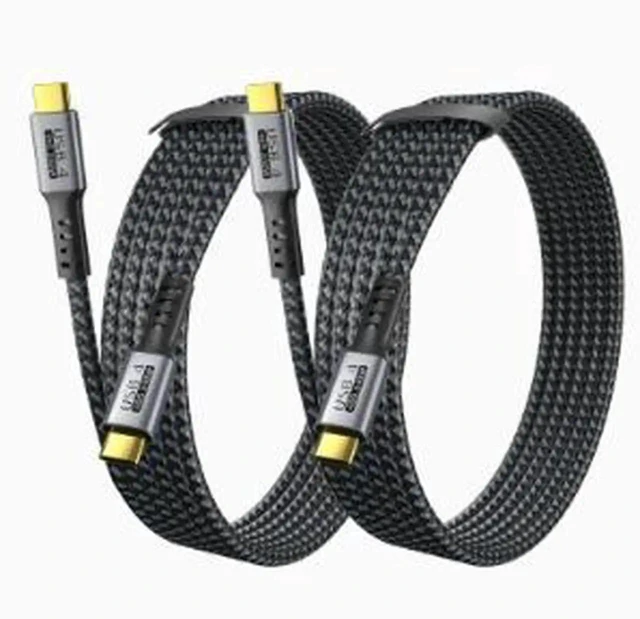 Main image of AJMRTC 1M USB4 TypeC to TypeC Cable,240W PD Fast Charging Cord,40Gbps HighSpeed Data Transfer,8K@60Hz Video Output,Compatible with Thunderbolt 3 and Thunderbolt 4 for Laptops Docking Stations