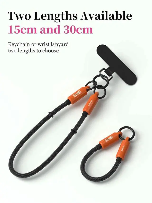 Alt view image 6 of 7 - AJMRTC Keychain USBC to USBC Short Cable 0.5FT Orange,Portable Lanyard 240W PD Fast Charging Cord,USB2.0 480Mbps Data Sync for iPhone 17 16 15 Pro Max,iPad Pro,USBC Laptops & Smartphones