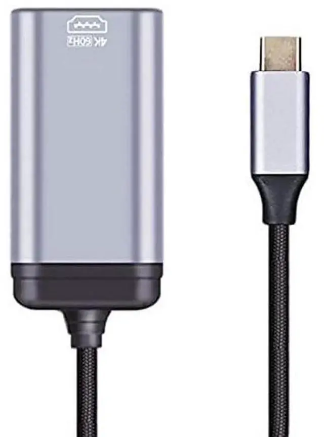 Alt view image 4 of 6 - AJMRTC USBC to HDMI Cable Adapter,4K@60Hz 1080P HDTV Video Output Cord,DPAlt Mode Converter for USBC Laptops,Tablets,Smartphones for Monitor,TV and Projector Display