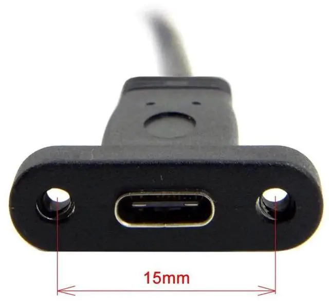 Alt view image 7 of 7 - AJMRTC 20cm SinglePort USB 3.1 TypeC Female to USB 2.0 Motherboard 9Pin 10Pin Header Cable with Bracket, Chassis FrontPanel Mount Adapter Cord for PC Desktop Internal Assembly