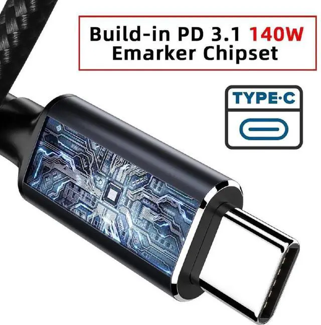 Alt view image 2 of 7 - AJMRTC 1.5M USBC to DC 5.5*2.5mm PD Charging Cable, Smart LED Power Display, 140W Max PD Input, MultiVoltage Output 20V 15V 12V 9V 5V for 65W 100W Laptop and DCBarrel Powered Devices