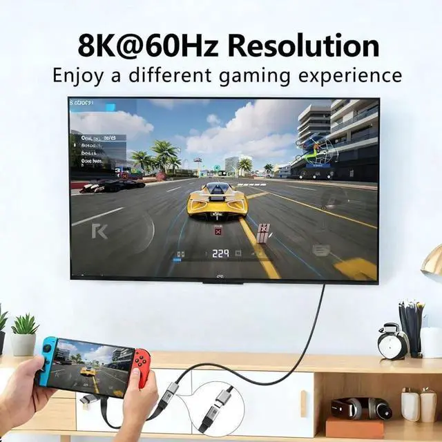 Alt view image 7 of 7 - AJMRTC 20cm Flat Slim FPC USB5 MaletoFemale Extension Cable, 80Gbps, 240W PD, 16K 8K@60Hz 5K Video, Compatible with USB4.0, Thunderbolt 3/4/5 for Chassis & Embedded Installations