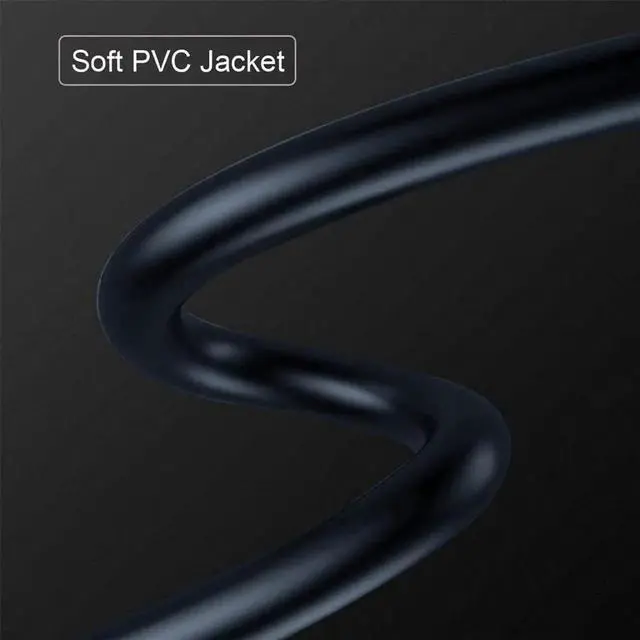 Alt view image 4 of 7 - AJMRTC 3M UpDown Angled USBC Male to Female Extension Cable,USB3.1 Gen2 10Gbps 100W PD Charging Data Cord with Protective Sleeve for Laptops,Tablets,USBC Peripherals