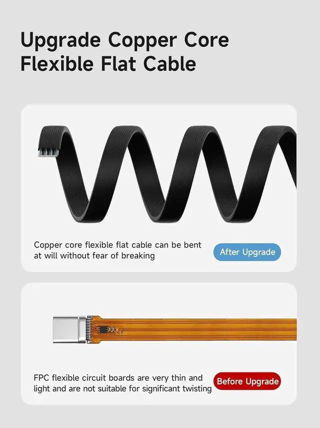 Alt view image 6 of 7 - AJMRTC 180 Degree Flat UType Short USB4 Cable 0.23ft, 240W PD Charging 80Gbps Data 8K@60Hz Video USBC Cord, for iPhone 17 16 15 Pro Max, Thunderbolt 5/4/3 Hub, External SSD