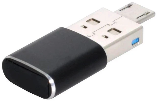 Alt view image 7 of 7 - AJMRTC USB 3.0 Micro SD TF SDXC Card Reader with Micro USB 5Pin OTG Adapter, DualInterface Memory Card Reader for Android Tablets, Smart Cell Phones, PC Laptops