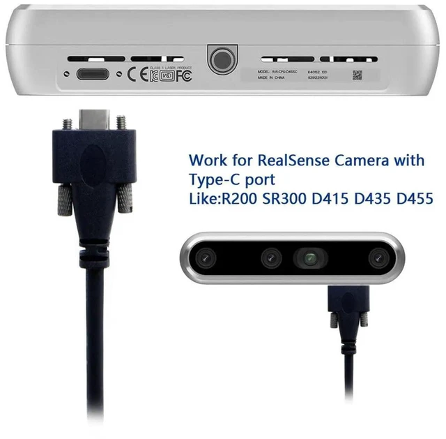 Alt view image 2 of 7 - AJMRTC 3M DualScrew Locking USBC to USB3.0 TypeA Cable, PanelMount Industrial USB3.1 Gen1 Data Cord, VibrationResistant Secure Connection for Machine Vision Cameras & Industrial Devices