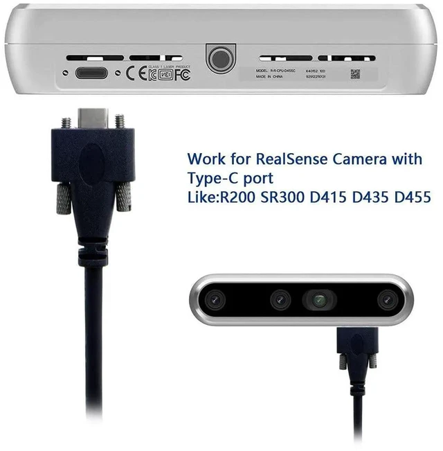 Alt view image 3 of 7 - AJMRTC 3m PanelMount DualScrew Locking USBC to USB3.0 TypeA Cable, USB3.1 Gen1 5Gbps Industrial Data Cord, AntiVibration Secure Connection for Machine Vision Cameras Industrial Equipment