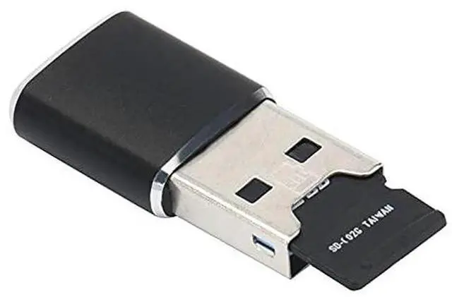 Alt view image 7 of 7 - AJMRTC Mini Size USB 3.0 Card Reader Adapter, 5Gbps Super Speed for Micro SD, TF, SDXC Memory Cards, Compact Portable USBA Card Reader for PC, Laptop, Desktop Computer