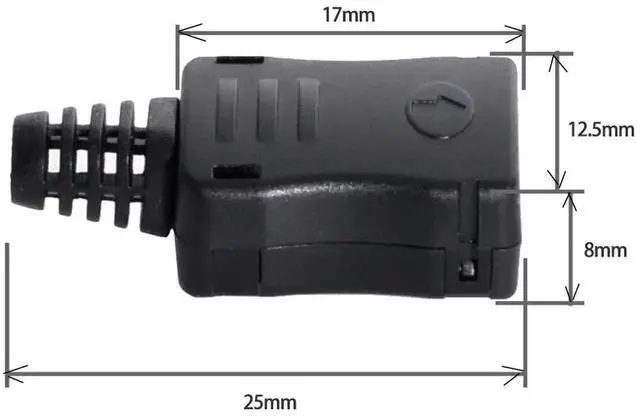 Alt view image 6 of 7 - AJMRTC 10 Set DIY 4Pin USBC Female Socket Connector, SMT Type TypeC Receptacle with PC Board, Housing and 3.0mm SR Strain Relief, for Electronic Repair, DIY Project, PCB Soldering Modification