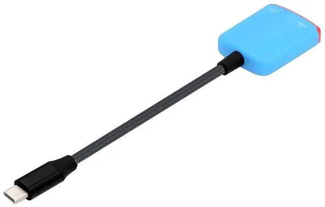 Main image of AJMRTC USBC 1to2 OTG Splitter Cable for VR AR Glasses, 8K Video Output, 100W PD Fast Charging TypeC Female Port, Compatible with NS Handheld Console, Laptop, Tablet, Smartphone for DualPort Expan
