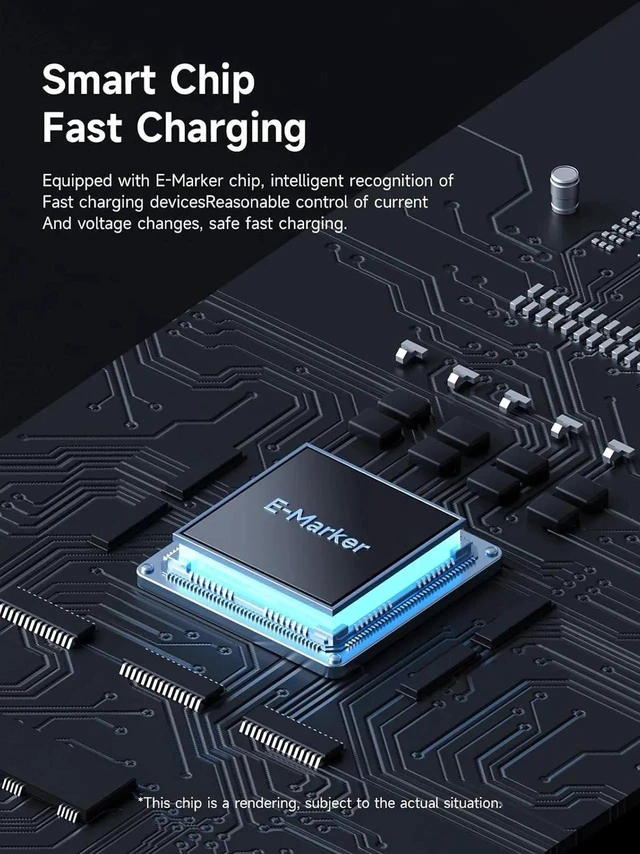 Alt view image 7 of 7 - AJMRTC USB4 V2 USBC to USBC Cable 1.6ft Black, 80Gbps 240W PD Fast Charging 8K@60Hz Video Cord for iPhone 17 16 Pro Max, iPad Pro, Thunderbolt 5/4/3, MacBook Pro