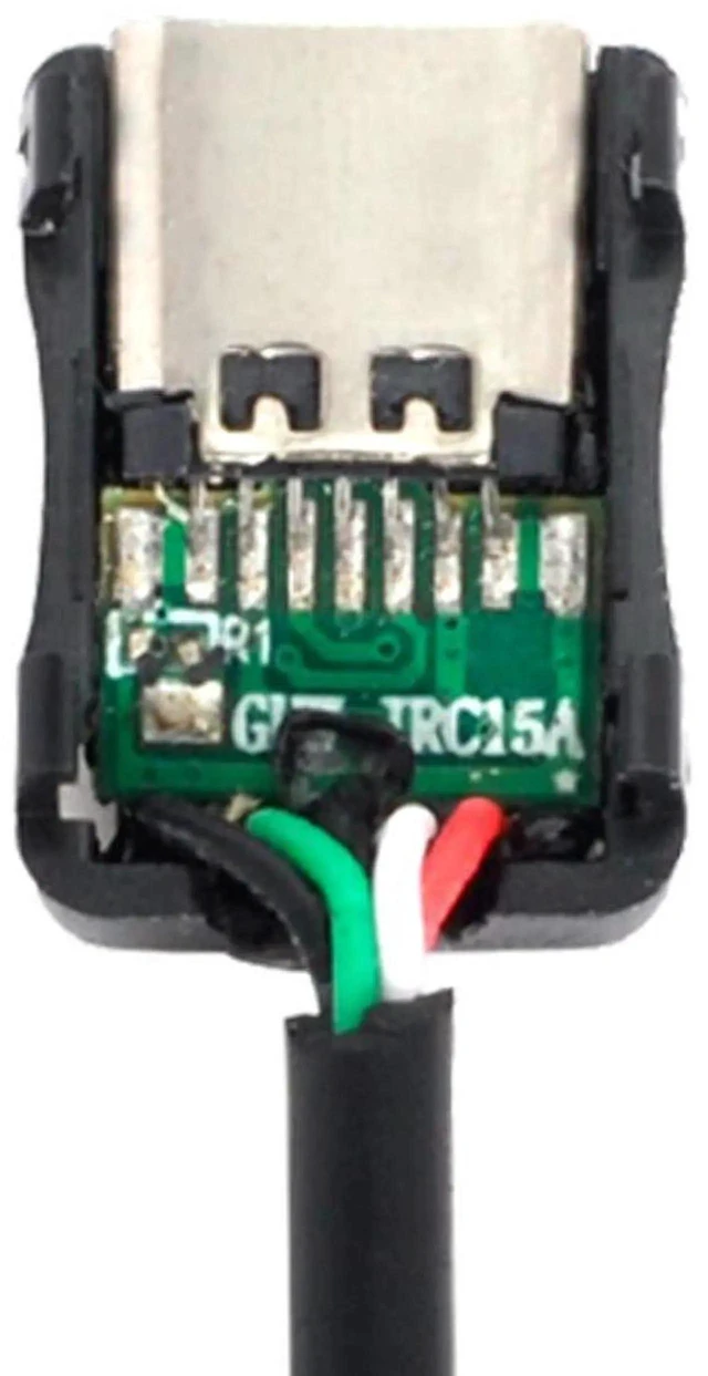 Alt view image 6 of 7 - AJMRTC 10 Set DIY 4Pin USB 2.0 TypeC Female Socket SMT Connector Kit, with PC Board, Housing and 3.0mm SR Strain Relief for Electronic Project DIY Repair