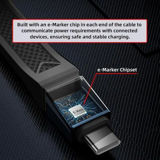 Alt view image 7 of 7 - AJMRTC USB5.0 Slim Flat FPC LanyardStrapChain Black Cable, 80Gbps Data,240W PD Charging,16K@30Hz 8K@60Hz 5K Video, Compatible with USB4.0 Thunderbolt 3/4/5 for Laptop,Docking Station,External SSD
