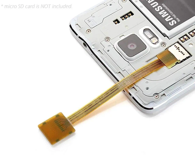 Alt view image 6 of 7 - AJMRTC Male to Female Micro SD TF Memory Card Extension Cable,Soft Flat FPC Flexible Extender Cord 10cm,for Micro SD TF Card Adapter,DIY Electronics,Embedded Project,Device Internal Modification