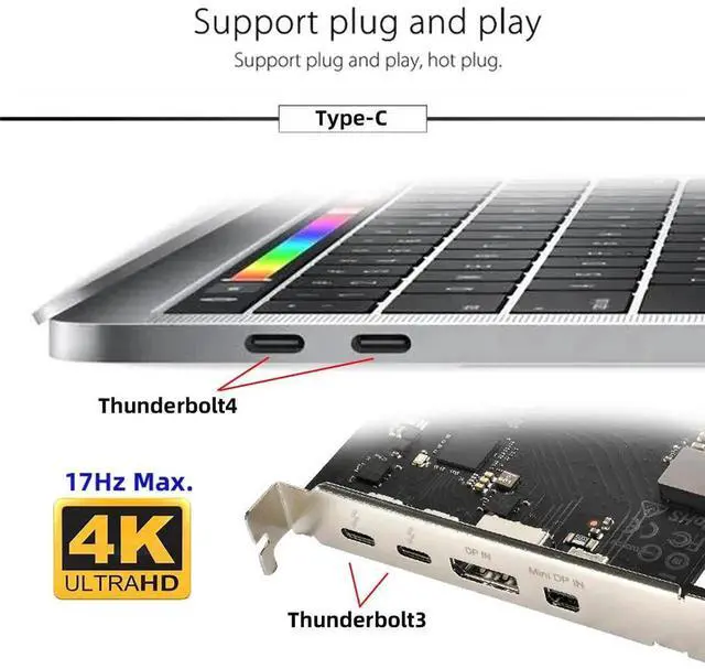 Alt view image 2 of 7 - CY USBC Virtual Display Adapter,DDC EDID Dummy Plug Headless Ghost Display Emulator,1920x1080P@60Hz,Simulate Monitor for Headless PC Remote Access,GPU Rendering,Mining Rig