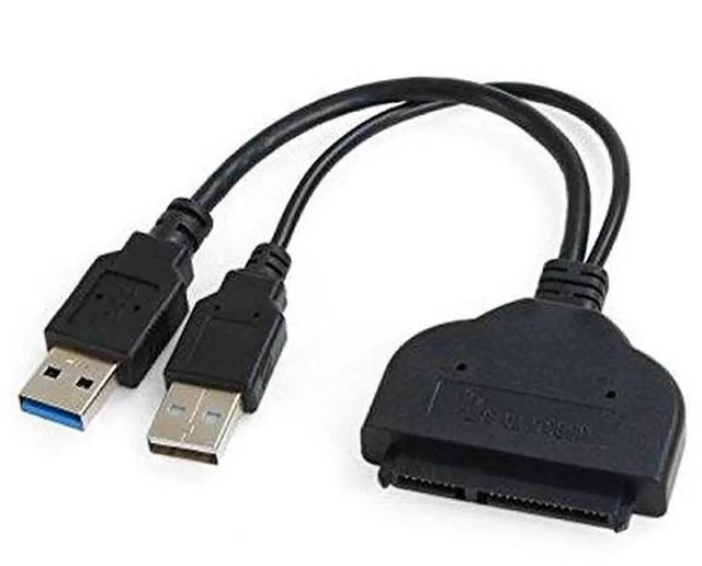 Alt view image 6 of 7 - AJMRTC SATA 22Pin to USB3.0 CFast Card Reader & 2.5Inch HDD SSD Hard Disk Case, DualFunction Adapter for CFast Memory Card, 2.5" SATA SSD HDD Storage for PC and Laptop