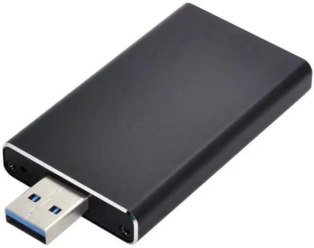 Main image of AJMRTC Mini PCIE mSATA to USB3.0 External SSD Adapter Card with Enclosure, NGFF mSATA to USBA Converter Module for mSATA SSD Portable External Storage DIY Build