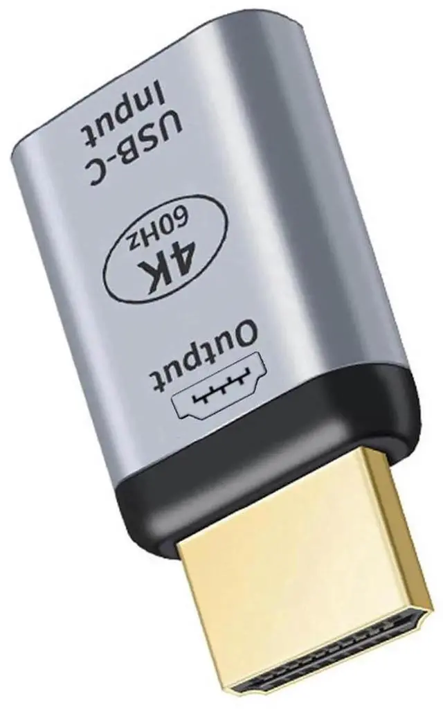 Main image of AJMRTC USBC Female Source to HDMI Sink Adapter, 4K@60Hz & 1080P Video Converter, USBC to HDMI Display Adapter for Laptop, Tablet, Smartphone HDTV Monitor Projection