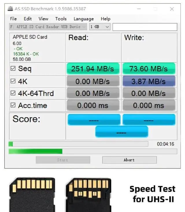 Alt view image 5 of 7 - AJMRTC USB3.0 TypeA & TypeC UHSIII UHSII SD4.0 Card Reader Writer, SD TF MicroSD Memory Card Adapter for Camera, Laptop, Tablet, Smartphone, HighSpeed Photo Video Data Transfer