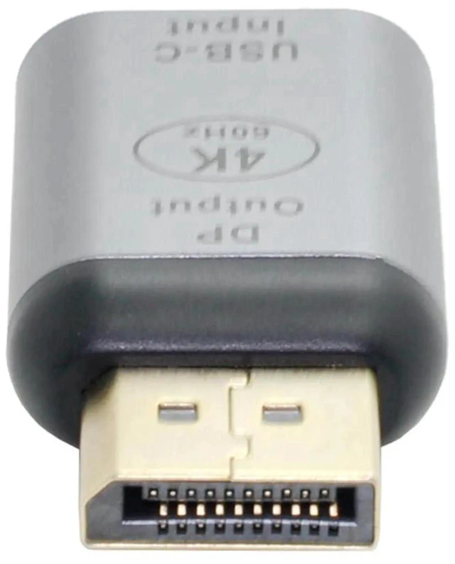 Alt view image 2 of 7 - AJMRTC USBC TypeC Female Source to DisplayPort DP Sink Adapter, 4K@60Hz 1080P HD Video Output Converter, USBC Source to DP Display Adapter for Tablet, Phone, Laptop