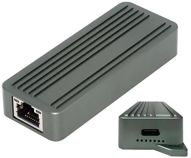 Main image of AJMRTC USB4 USB3.2 Gen2 TypeC to MultiSpeed Ethernet Adapter Cable,RTL8159 Chipset,10G/5G/2.5G/1G/100Mbps RJ45 LAN Network Converter for Laptop,Desktop PC and NAS Storage Device